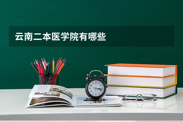 云南二本医学院有哪些