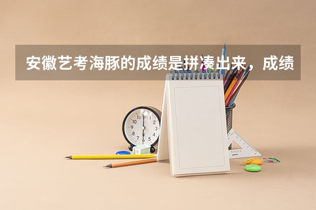 安徽艺考海豚的成绩是拼凑出来，成绩是假的吗？