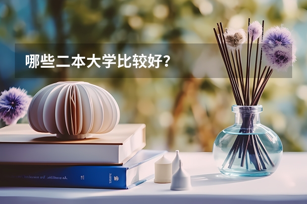 哪些二本大学比较好？