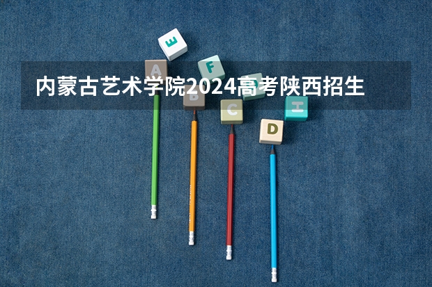 内蒙古艺术学院2024高考陕西招生计划