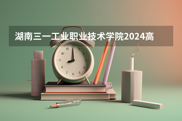 湖南三一工业职业技术学院2024高考广西招生计划