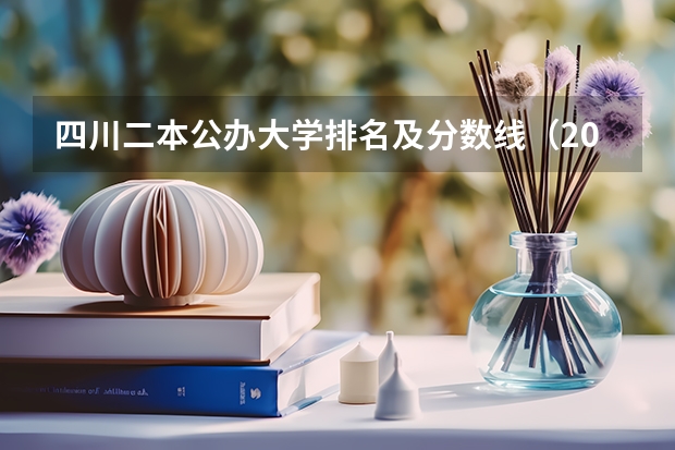 四川二本公办大学排名及分数线（2024分数不高但很好的二本大学）