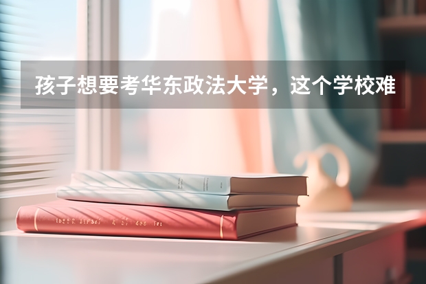 孩子想要考华东政法大学,这个学校难考吗?