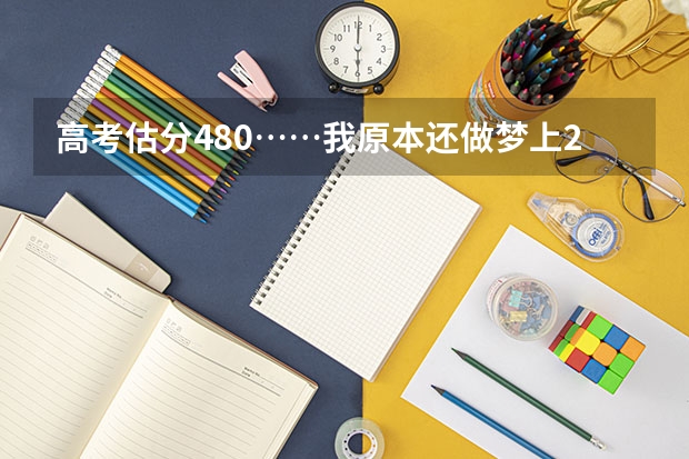 高考估分480……我原本还做梦上2本呢…………