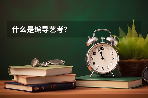 什么是编导艺考？
